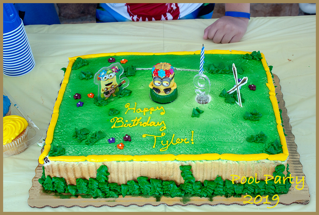 Tyler's Birthday cake